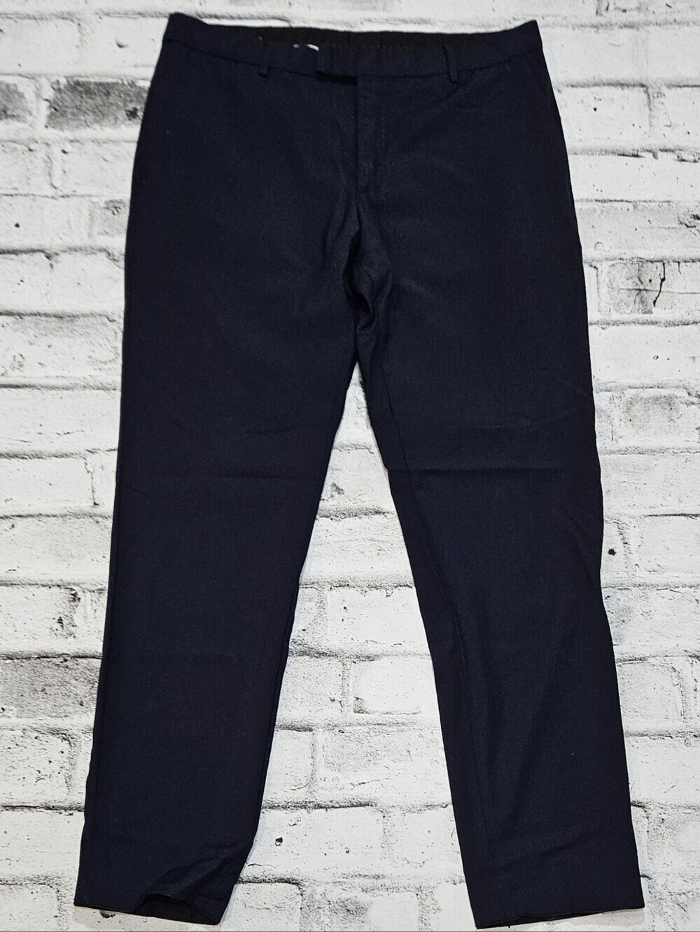 Strellson Flex Cross Slim Fit Dress Pants Navy Blue Men Size 34